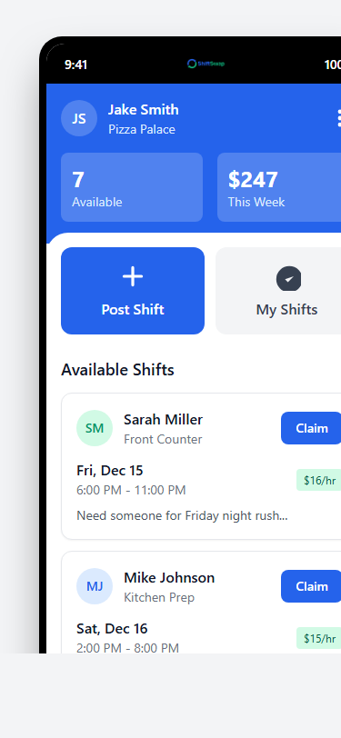 Mobile Employee App